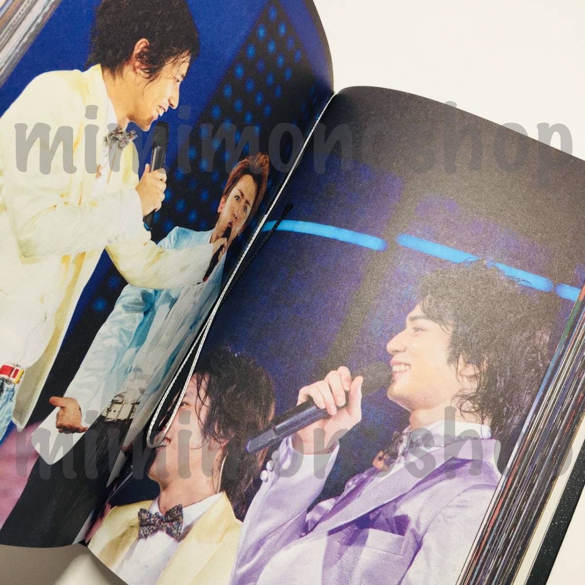 ◇中古★即決★ 嵐 【 写真集 】 公式 ツアー コンサート グッズ / ARASHI at National Stadium 2008 2013 国立競技場 ライブ写真集_画像4