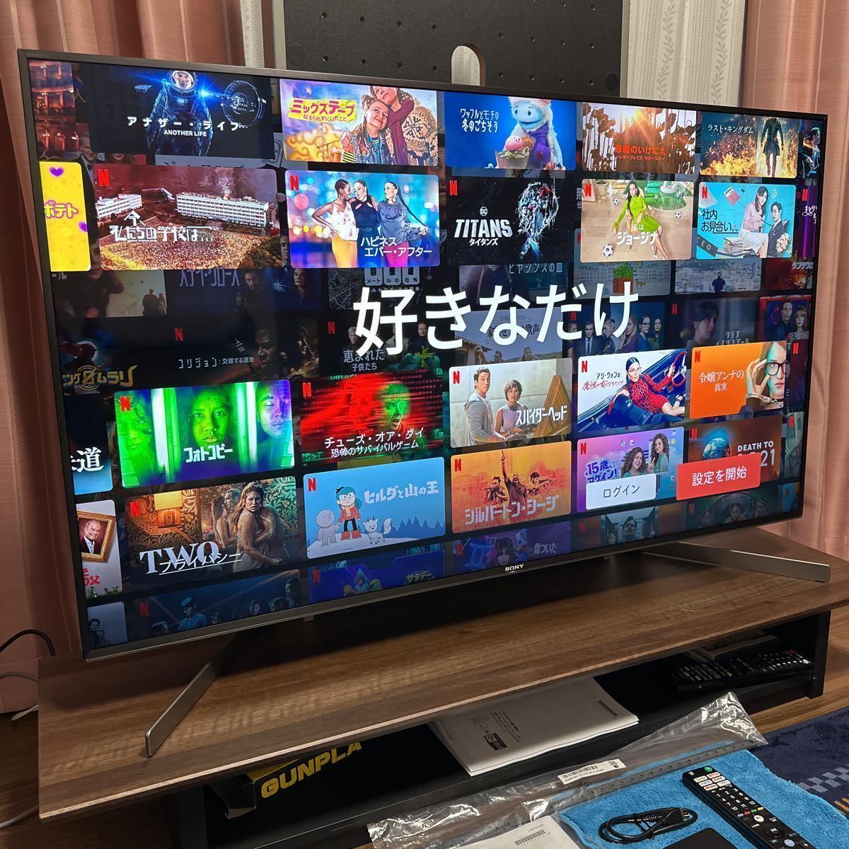 超美品】SONY BRAVIA 55v型/KJ-55X9500G/プレミアム4K液晶TV/2019年/外