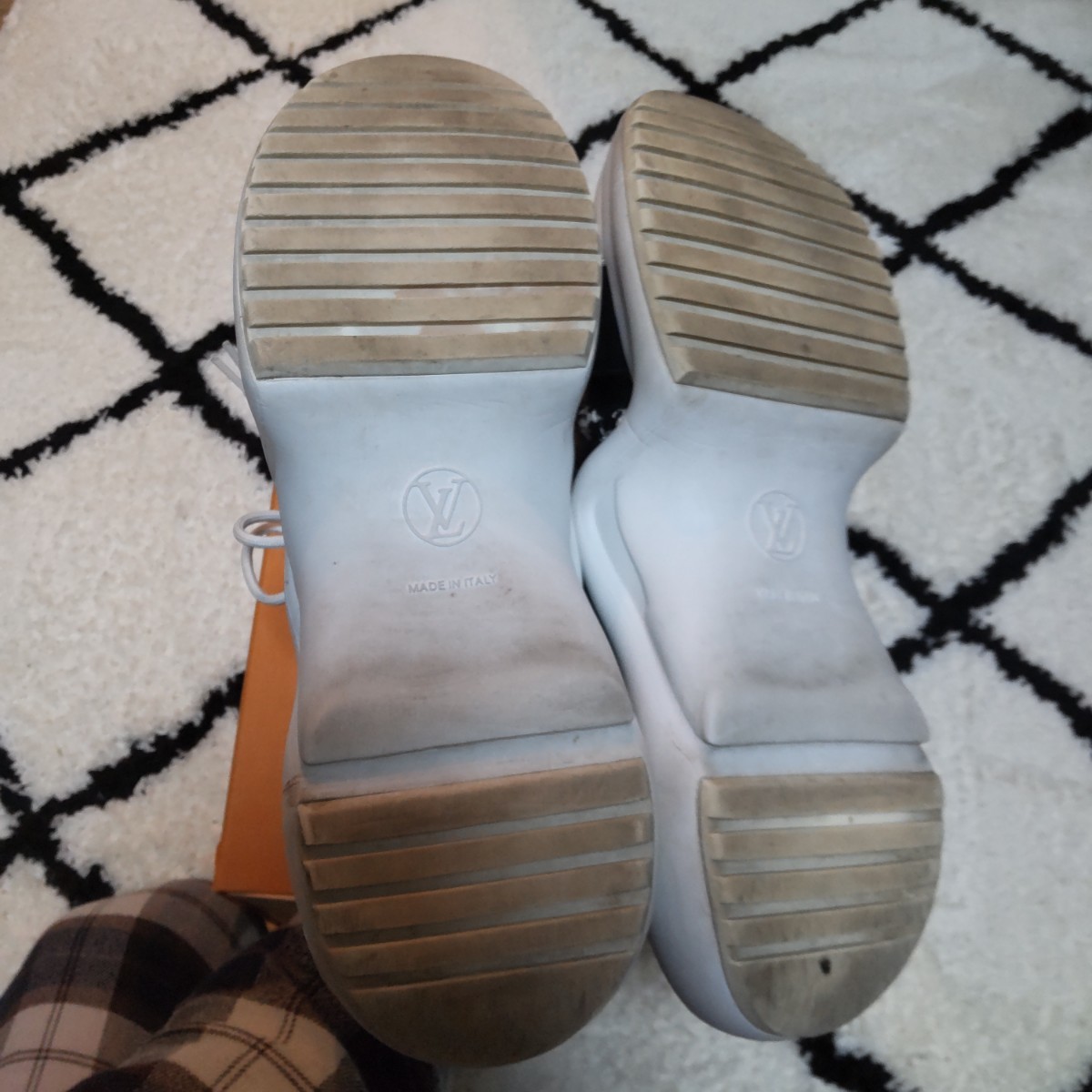 LOUIS VUITTON アークライト ツイードスニーカー 42 ルイ・ヴィトン