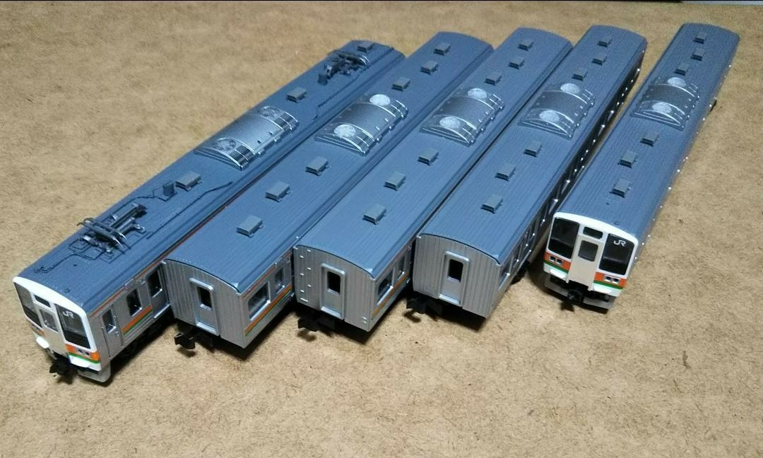 トミックス 改造品 211系3000番台 Wパン車5両セット fajasbela.com