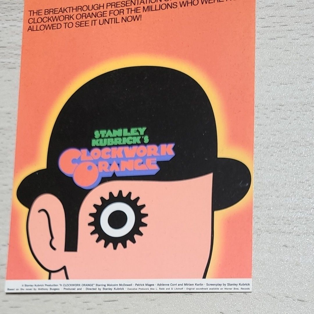 時計じかけのオレンジ A Clockwork Orange ポストカード|Yahoo 時計じかけのオレンジ A Clockwork Orange ポストカード|Yahoo