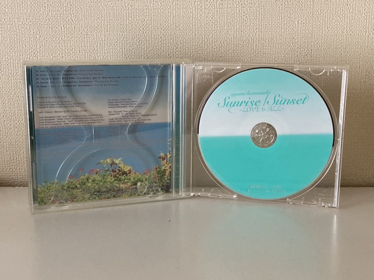 浜崎あゆみ Sunrise/Sunset CD+DVD C-6_画像3