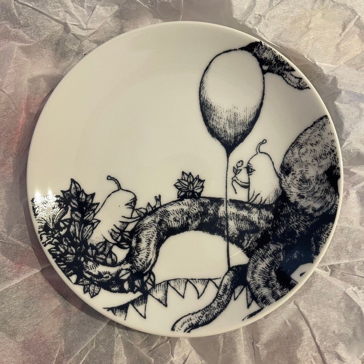 ヒグチユウコ CIRCUS展 テーブルウェア CIRCUS TREE 14cm 丸皿 6枚