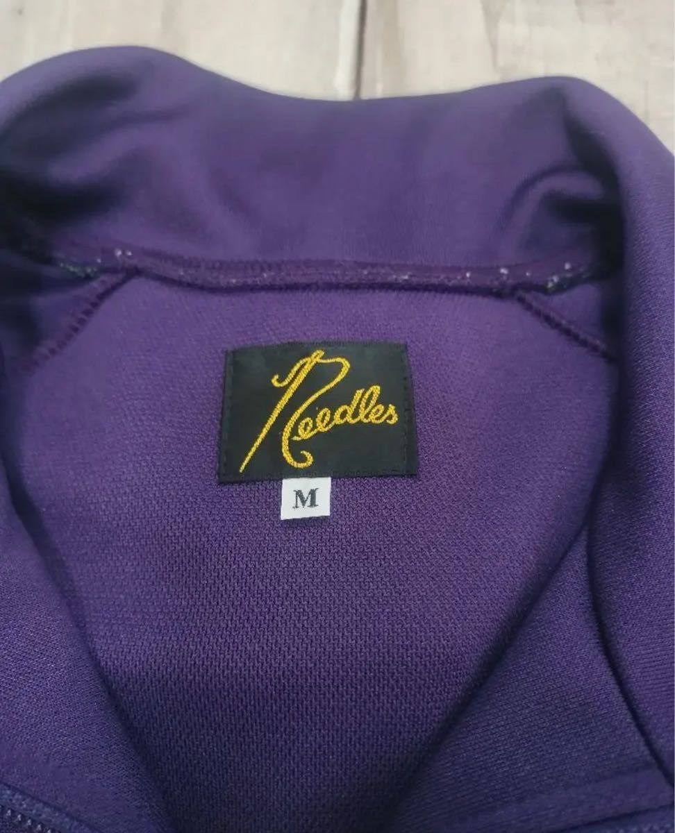 needles 21ss セットアップ エッグプラント トラックジャケット needles 21ss セットアップ エッグプラント トラックジャケット