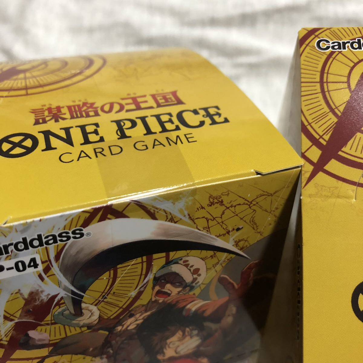 ワンピース カードゲーム 謀略の王国 2box 未開封 新品 テープ付き 