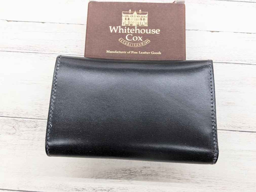 未使用 Whitehouse Cox ホワイトハウスコックス S7660 3FOLD WALLET 三