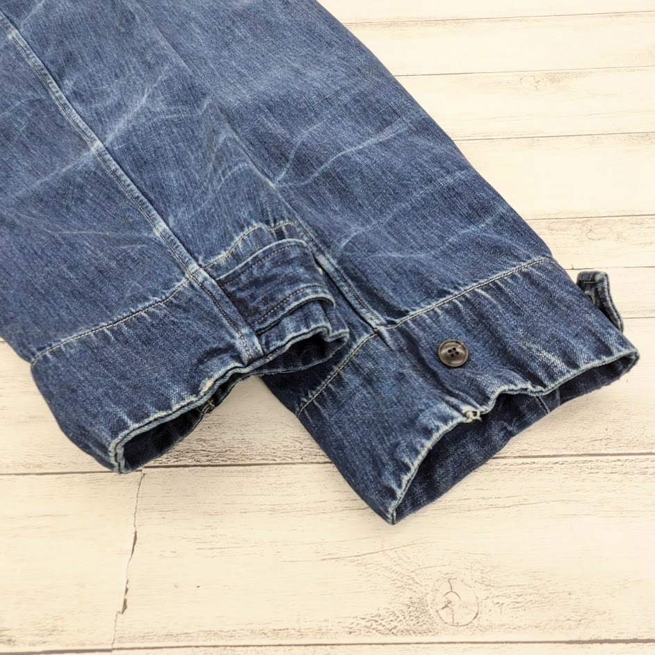らいか✳︎お値下げ♡オールドべティーズ デニムボアコート OLD JOE & CO オールドジョー ROPED WAIST ATELIER COAT (SCAR