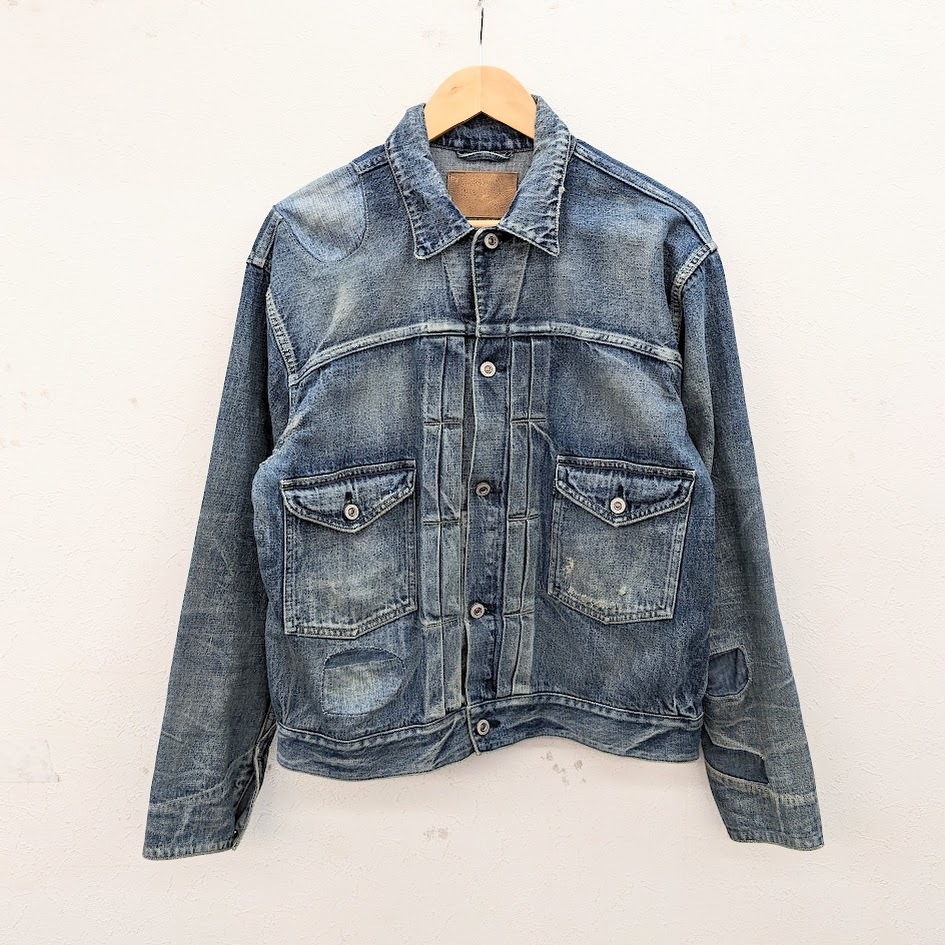 美品 OLD JOE オールドジョー OPEN COLLAR RANCH JACKET SCAR 美品 OLD JOE オールドジョー OPEN COLLAR RANCH JACKET SCAR