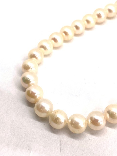 真珠 パールネックレス 7 0-7 5mm パールイヤリングセット 7 0mm