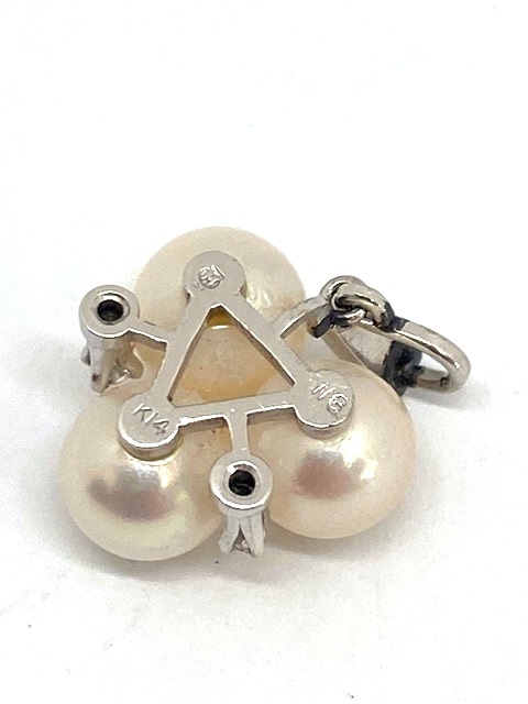 品質のいい K14WG ミキモト MIKIMOTO 【即決】 ホワイトゴールド 2.6g