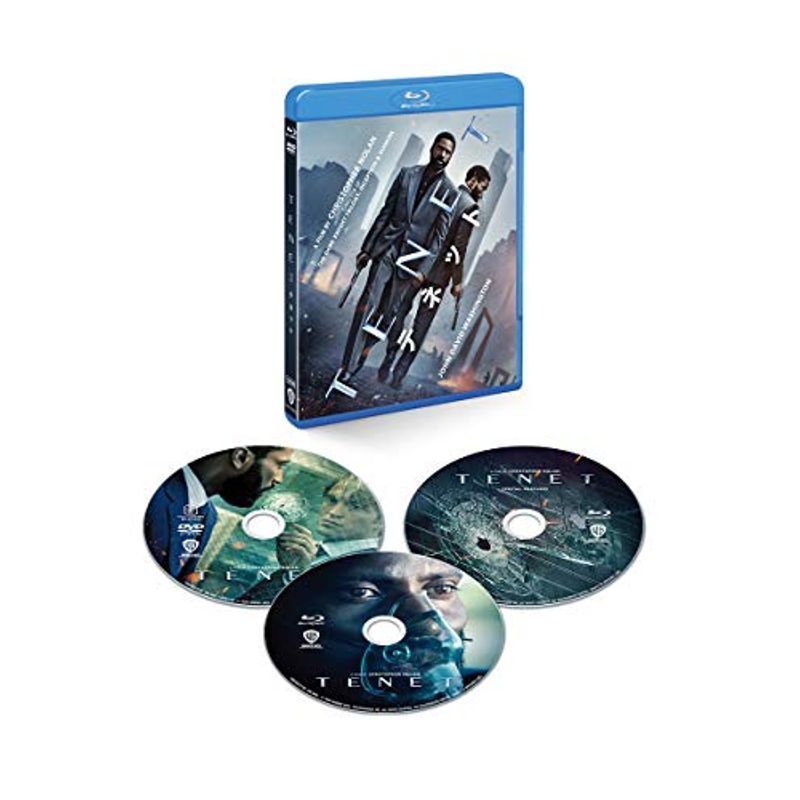 TENET テネット ブルーレイ&DVDセット (3枚組/ボーナス・ディスク付) Blu-ray_画像1