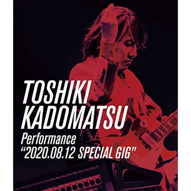 TOSHIKI KADOMATSU Performance“2020.08.12 SPECIAL GIG (BD) (特典なし) Blu-_画像1
