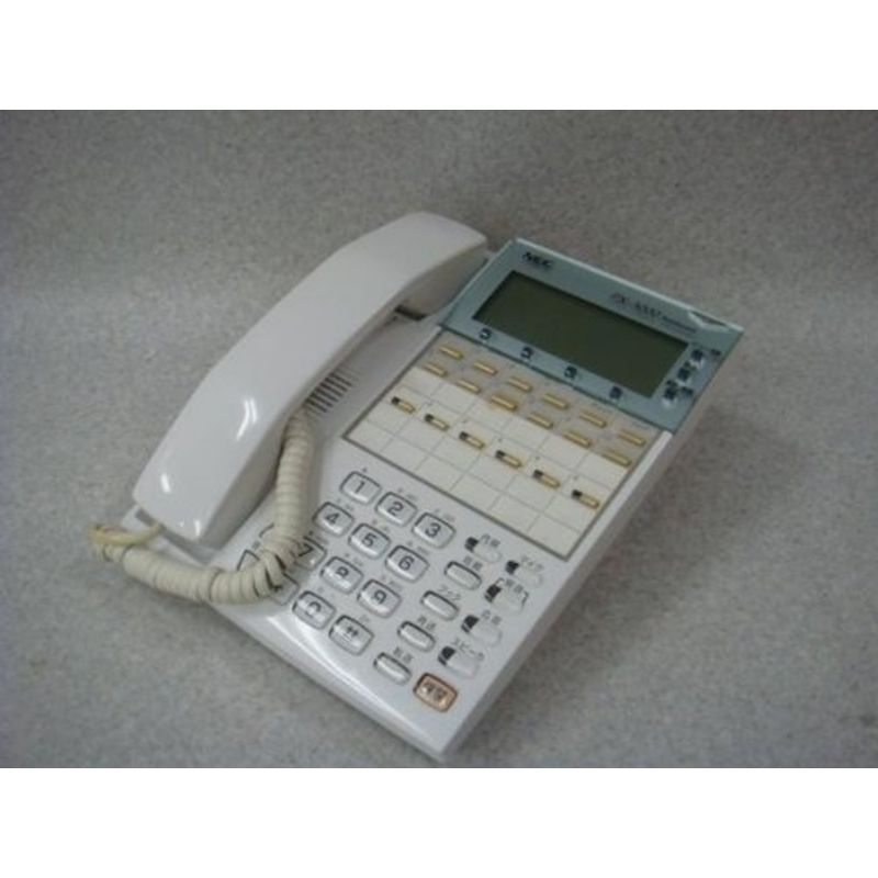 DX2D-6PTGXH(LG) NEC PX-3000 BestAccess 6ボタン多機能電話機 オフィス用品 ビジネスフォン オフ