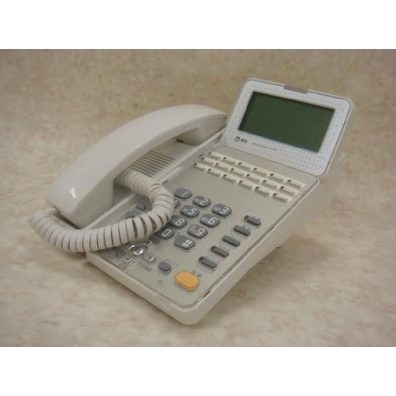 GX-(18)IPFSTEL-(2)(W) NTT αGX 18ボタンISDN停電スター電話機 オフィス用品 ビジネスフォン オフィス