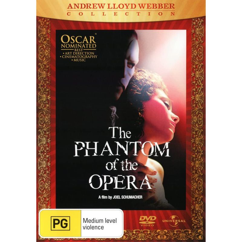 The Phantom of the Opera Region 4 DVD_画像1