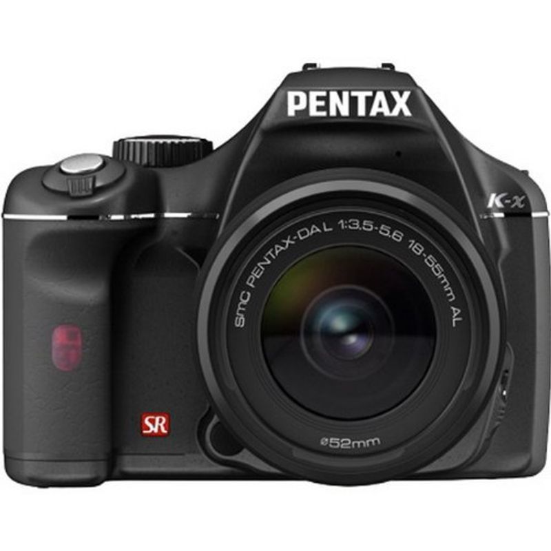 PENTAX デジタル一眼レフカメラ K-x レンズキット ブラック_画像1