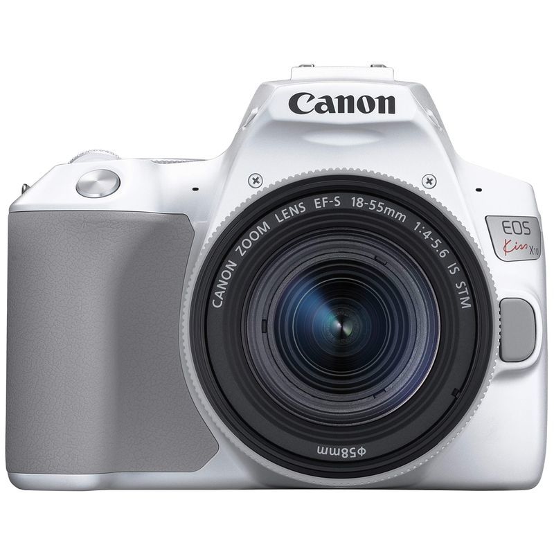Canon デジタル一眼レフカメラ EOS Kiss X10 標準ズームキット ホワイト KISSX10WH-1855ISSTMLK_画像1