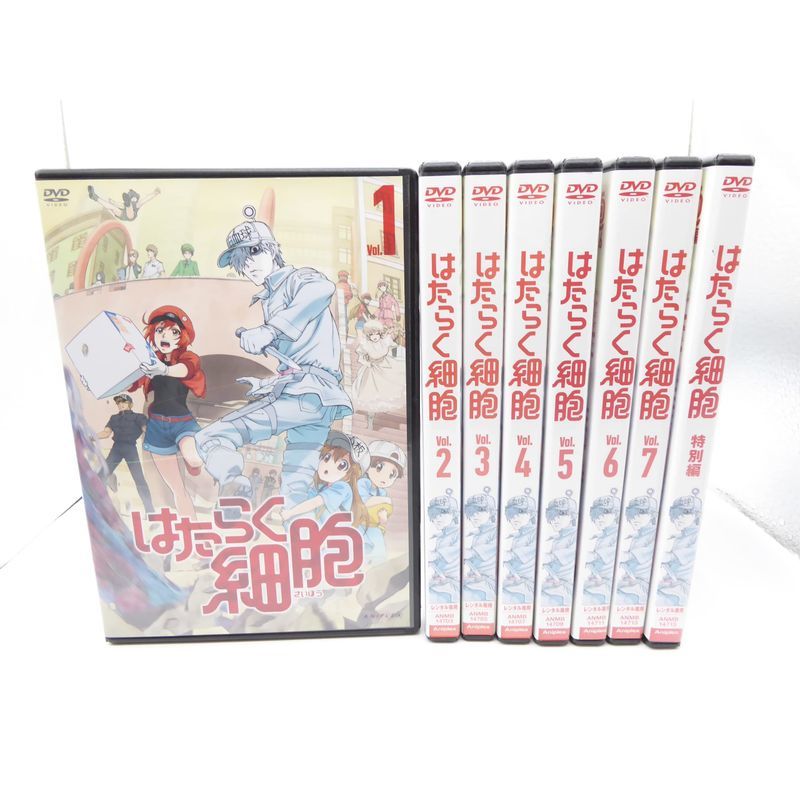 はたらく細胞 全7巻+特別編 計8巻セット「レンタル落ち」 www