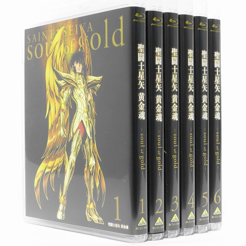 聖闘士星矢 黄金魂 -soul of gold- 全6巻セット マーケットプレイス Blu-rayセット_画像1