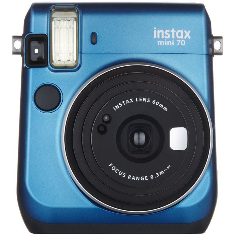 FUJIFILM インスタントカメラ チェキ instax mini70 ブルー INS MINI 70 BLUE