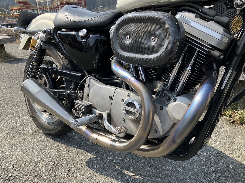 正規通販 ハーレーダビッドソン スポーツスター トランプ製チタン