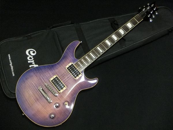 Yahoo!オークション - Cort コルト M600 フレイムメイプルトップ Yahoo!オークション - Cort コルト M600 フレイムメイプルトップ