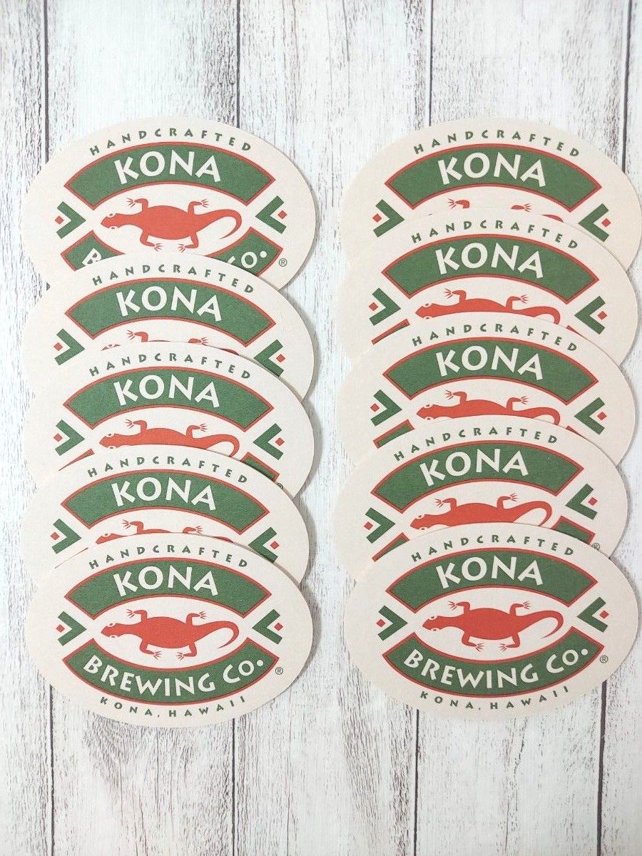 コナビール　Kona Beer　ペーパーコースター　１０枚セット