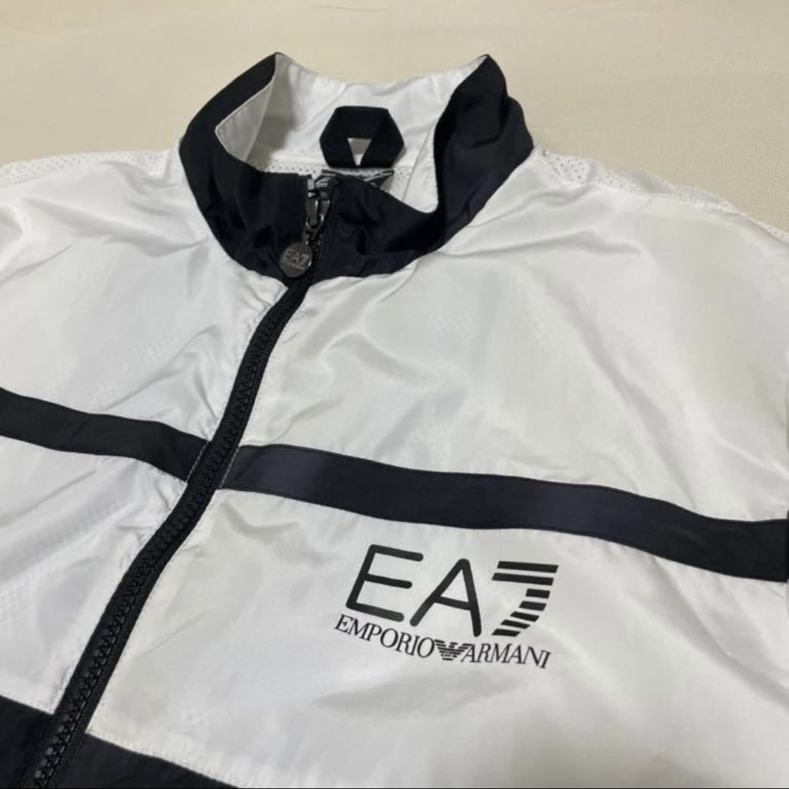 エンポリオアルマーニ EA7 裏地付き ナイロンブルゾン Lサイズ EMPORIO ARMANI