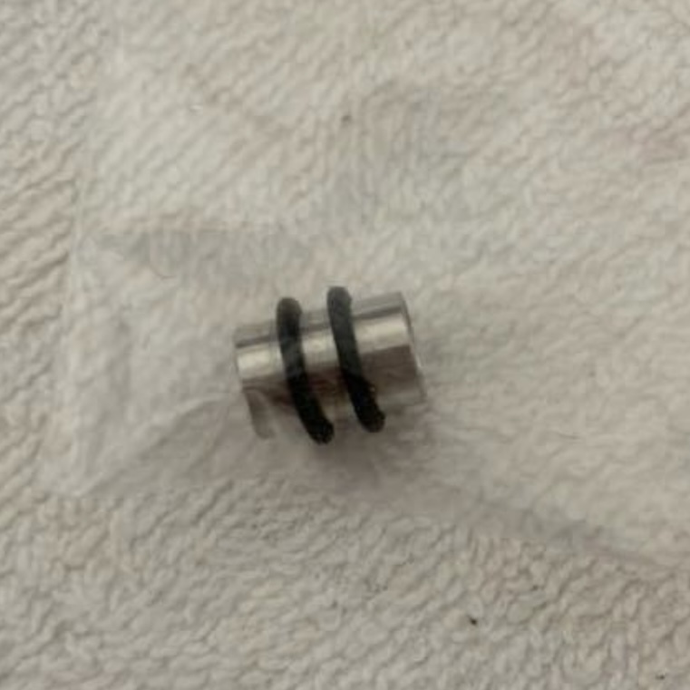  unused body pierce 0G (8mm) BIG tunnel surgical stainless steel unused home preservation 