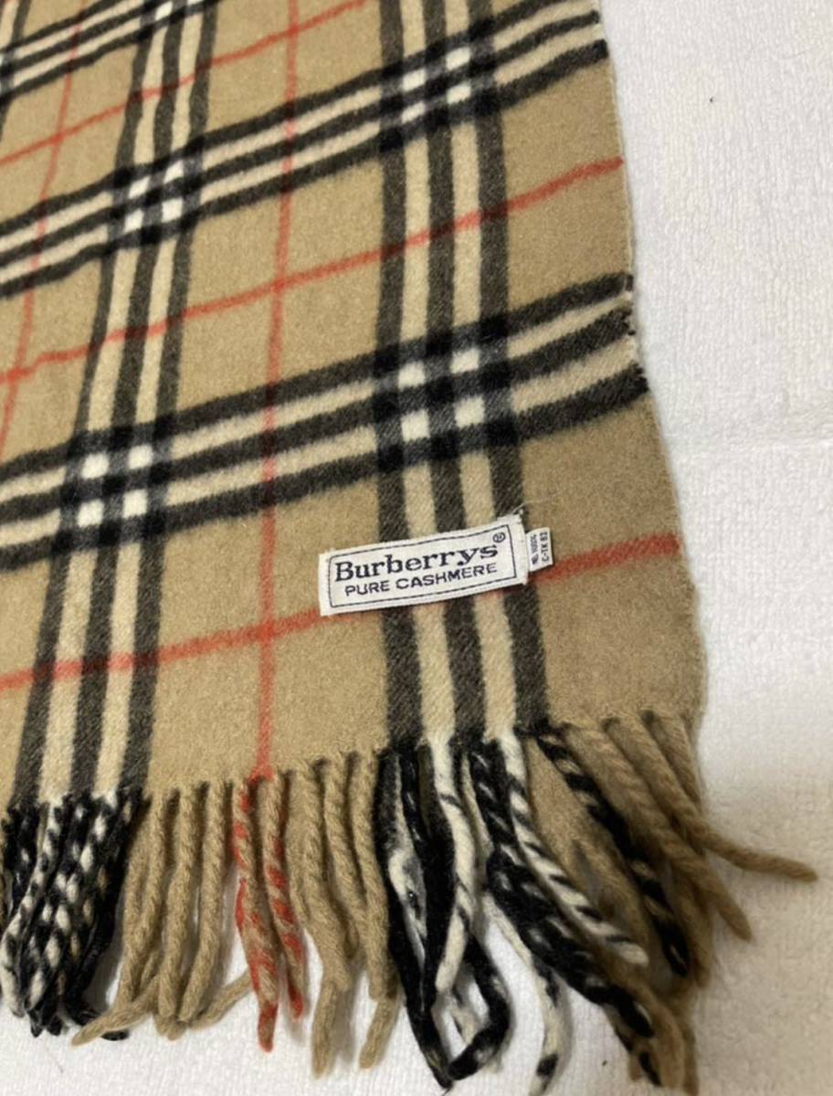 BURBERRY バーバリー カシミヤ100% カシミア100 マフラー ノバチェック 