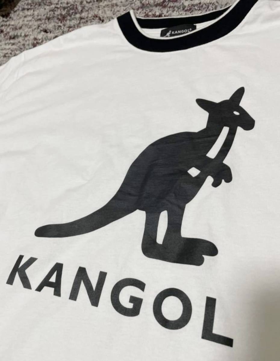 美品★KANGOL カンゴール オーバーサイズ Tシャツ 4Lサイズ 大きいサイズ　tシャツ