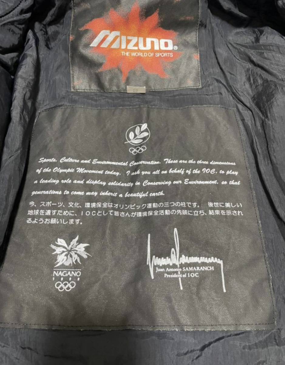 非売品 長野オリンピック 1998 ミズノ MIZUNO スキーウエア キャップ 上下 ジャケットS パンツM