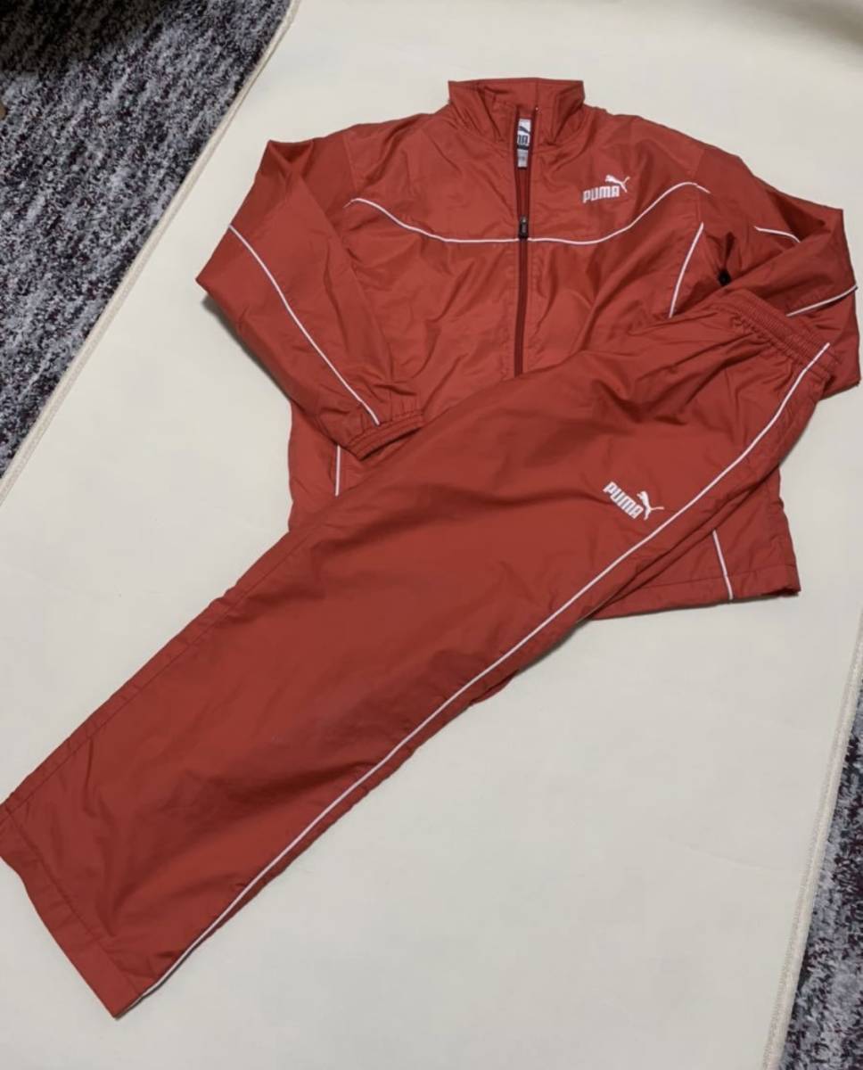 プーマ PUMA 子供 160サイズ ジャージ 上下セット 裏起毛 裏地付