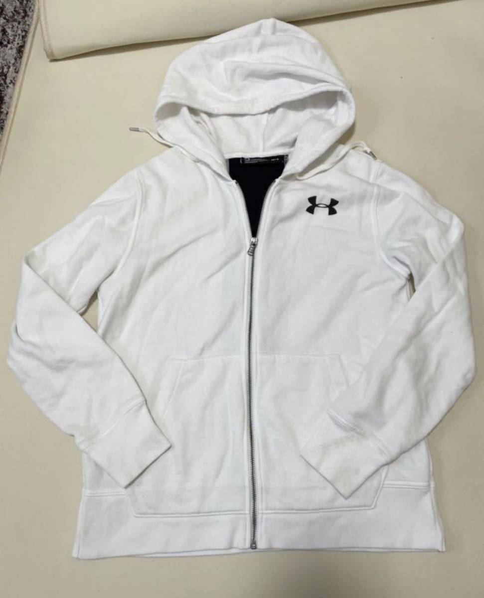  Under Armor UNDER ARMOUR Zip up jacket f-ti- Parker LG size 