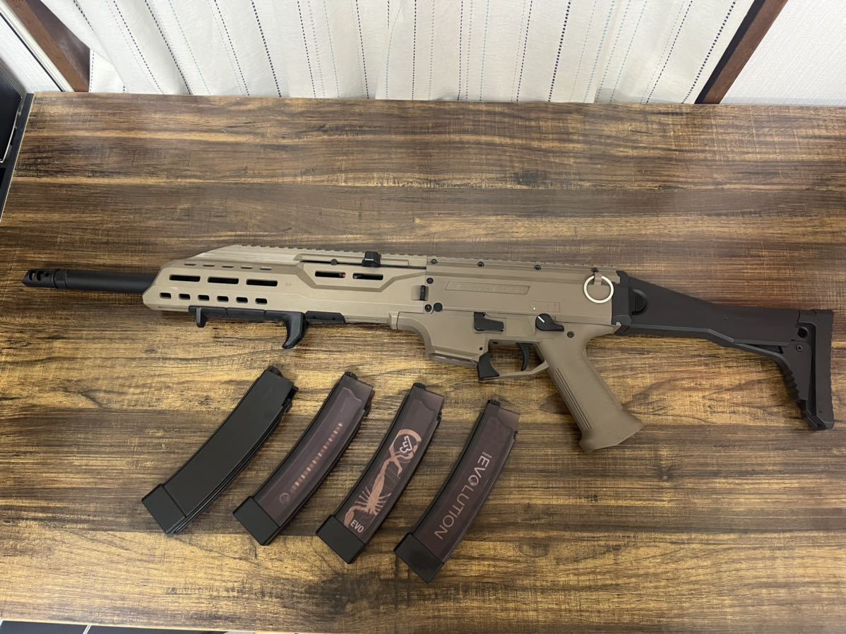 ASG scorpion EVO3A1 電動ガン エアガン ジャンク スコーピオン 18歳以上用 エアガン ジャンク