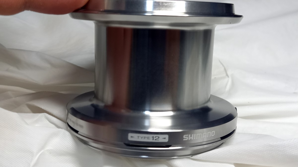希少 シマノ 夢屋 ツインドラグ用アルミ鍛造スプール12号 美品 希少 シマノ 夢屋 ツインドラグ用アルミ鍛造スプール12号 美品