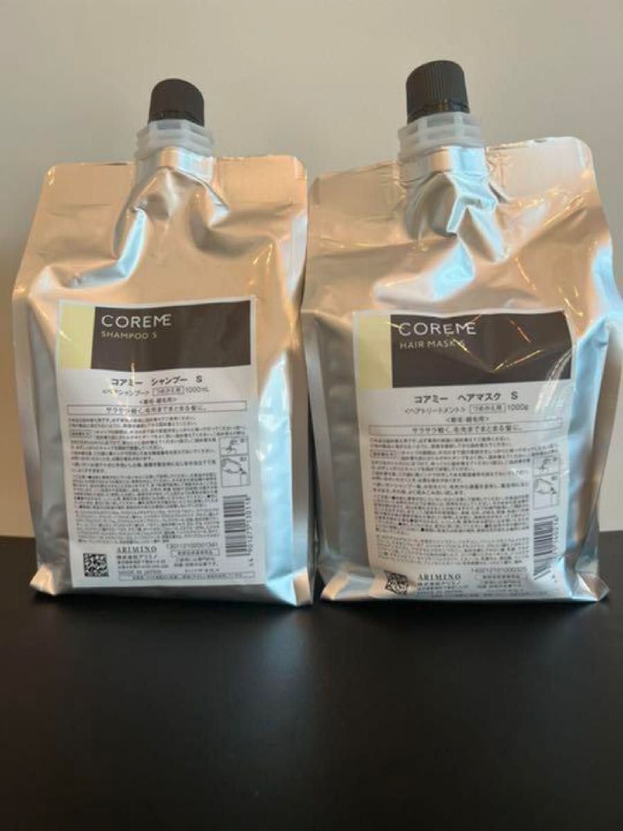 コアミーS シャンプー1000ml/マスク1000g詰替セット|PayPayフリマ