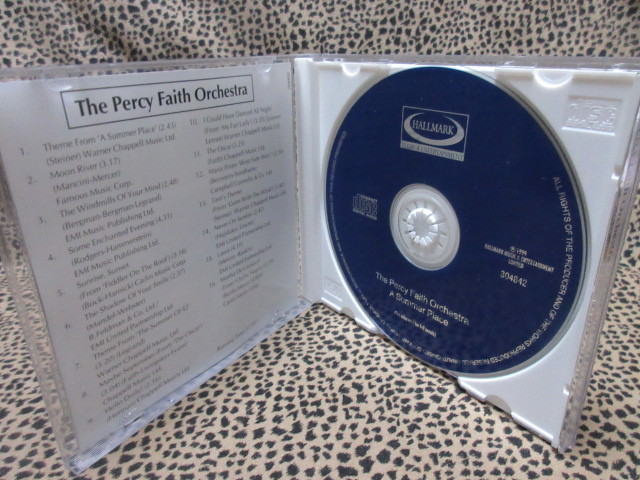 CD The Percy Faith Orchestra A Summer Place 輸入盤_画像3