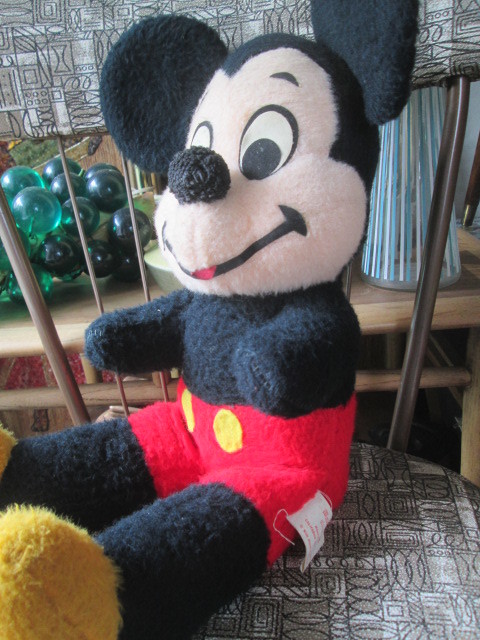  ценный!70\'s BIG Vintage USAworuto Disney Mickey Mouse кукла America античный /50\'s Ame игрушка смешанные товары California Гаваи 