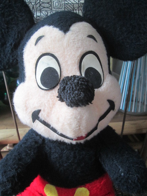  ценный!70\'s BIG Vintage USAworuto Disney Mickey Mouse кукла America античный /50\'s Ame игрушка смешанные товары California Гаваи 