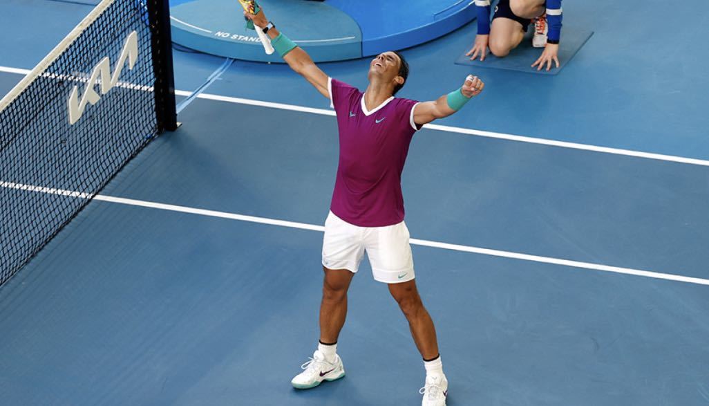 2022 全豪 NIKE テニス ナダル ウェアセット Mサイズ相當 新品未使用