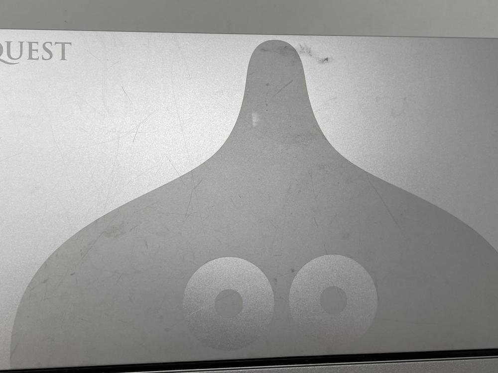 RE14【美品】 SONY PS4 CUH-1100A ドラゴンクエスト メタルスライム エディション シルバーの画像6