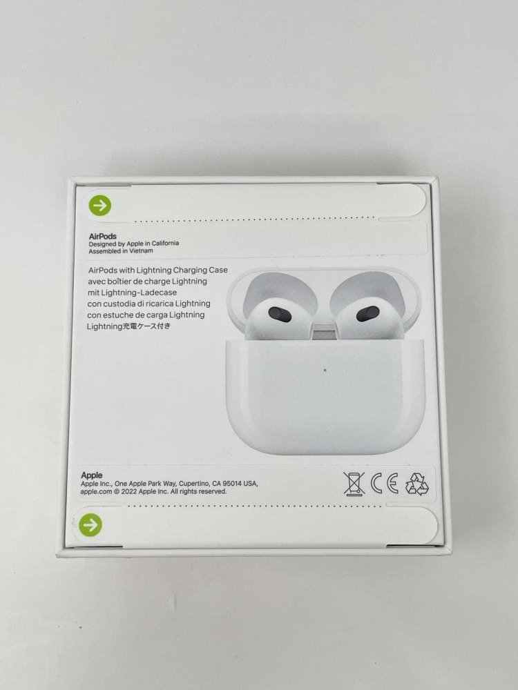 2350【新品未開封品・保証有】 AirPods 第3世代MME73J/A - JChere雅虎