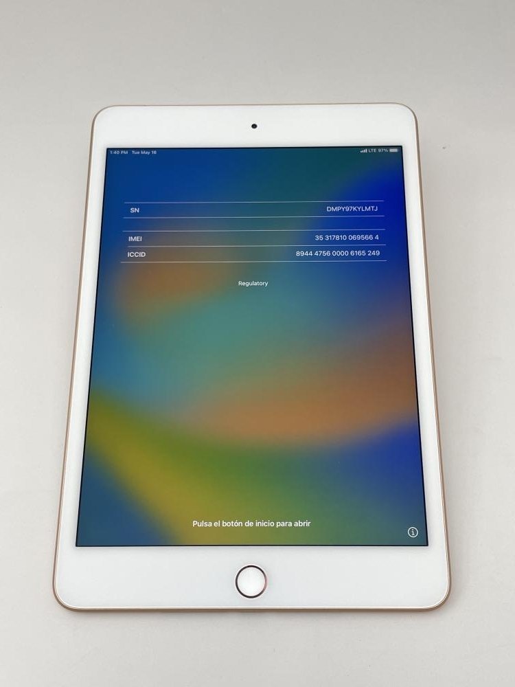 U585【美品・制限○ 白ロム】 iPad mini 第5世代 256GB docomo