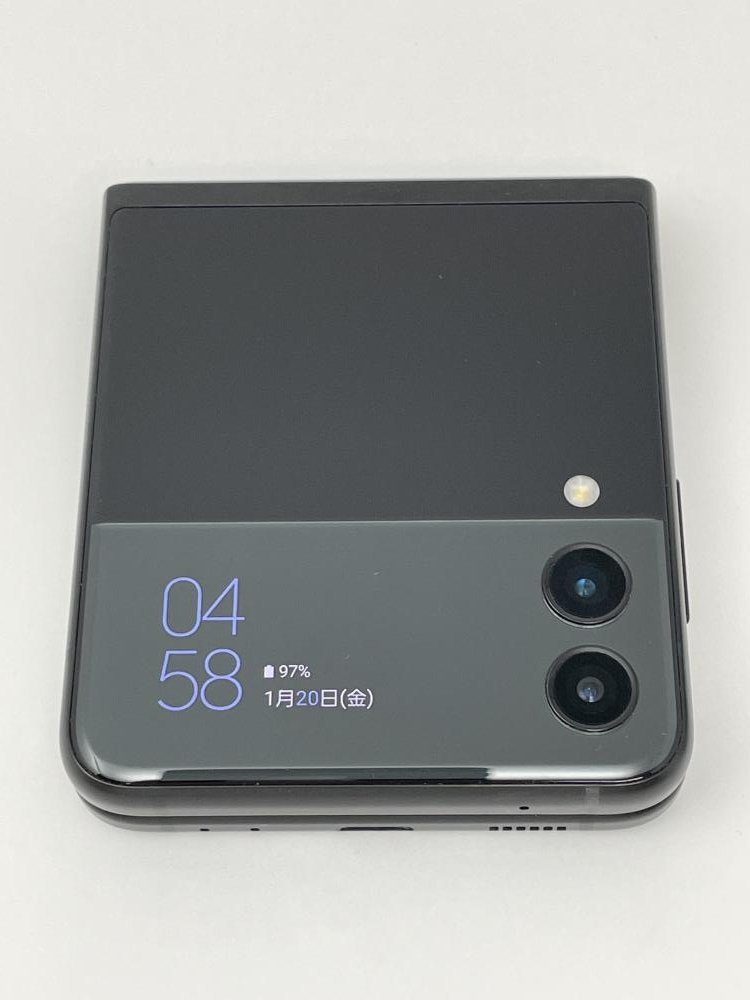 877【動作確認済・制限○ 白ロム】 Galaxy Z Flip3 5G SC-54B docomo