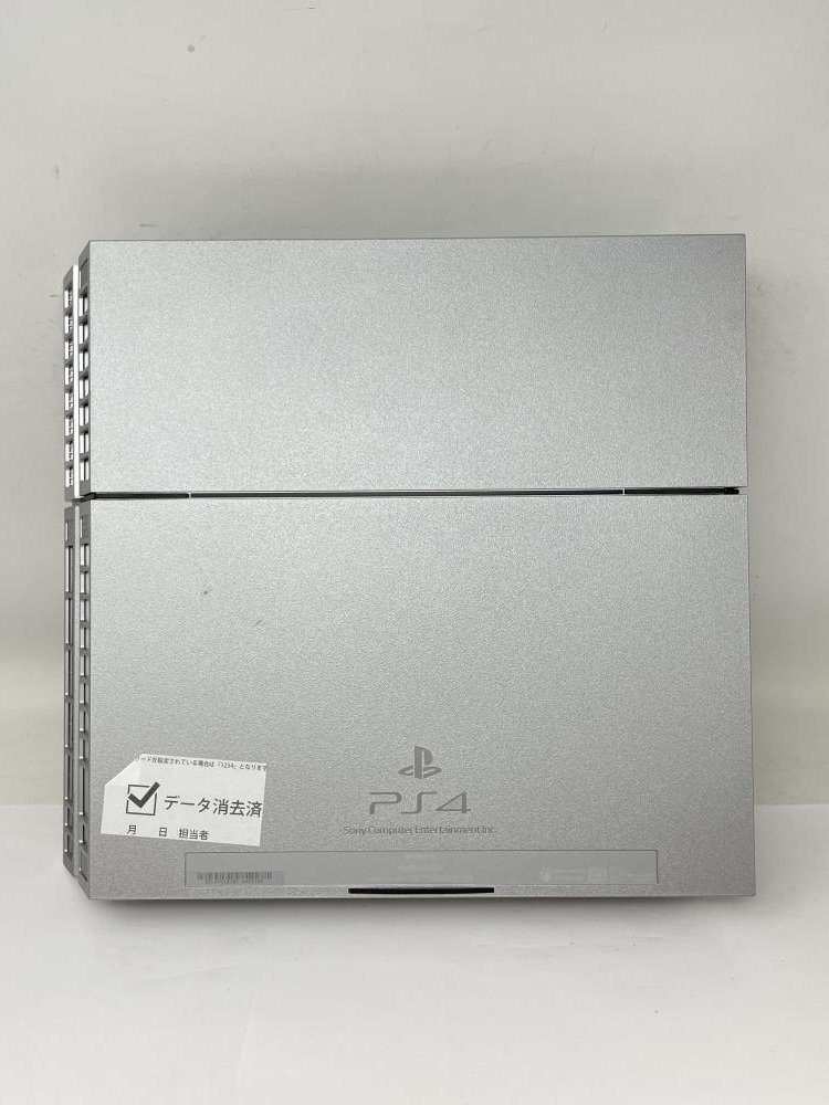 RE14【美品】 SONY PS4 CUH-1100A ドラゴンクエスト メタルスライム エディション シルバーの画像4