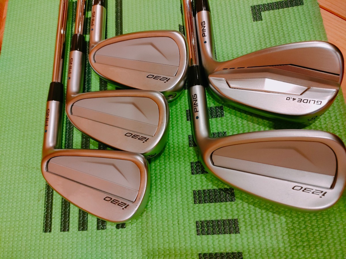 PING i230アイアンモーダス3ツアー115のS 6番から9番とGLIDE4.0 46度