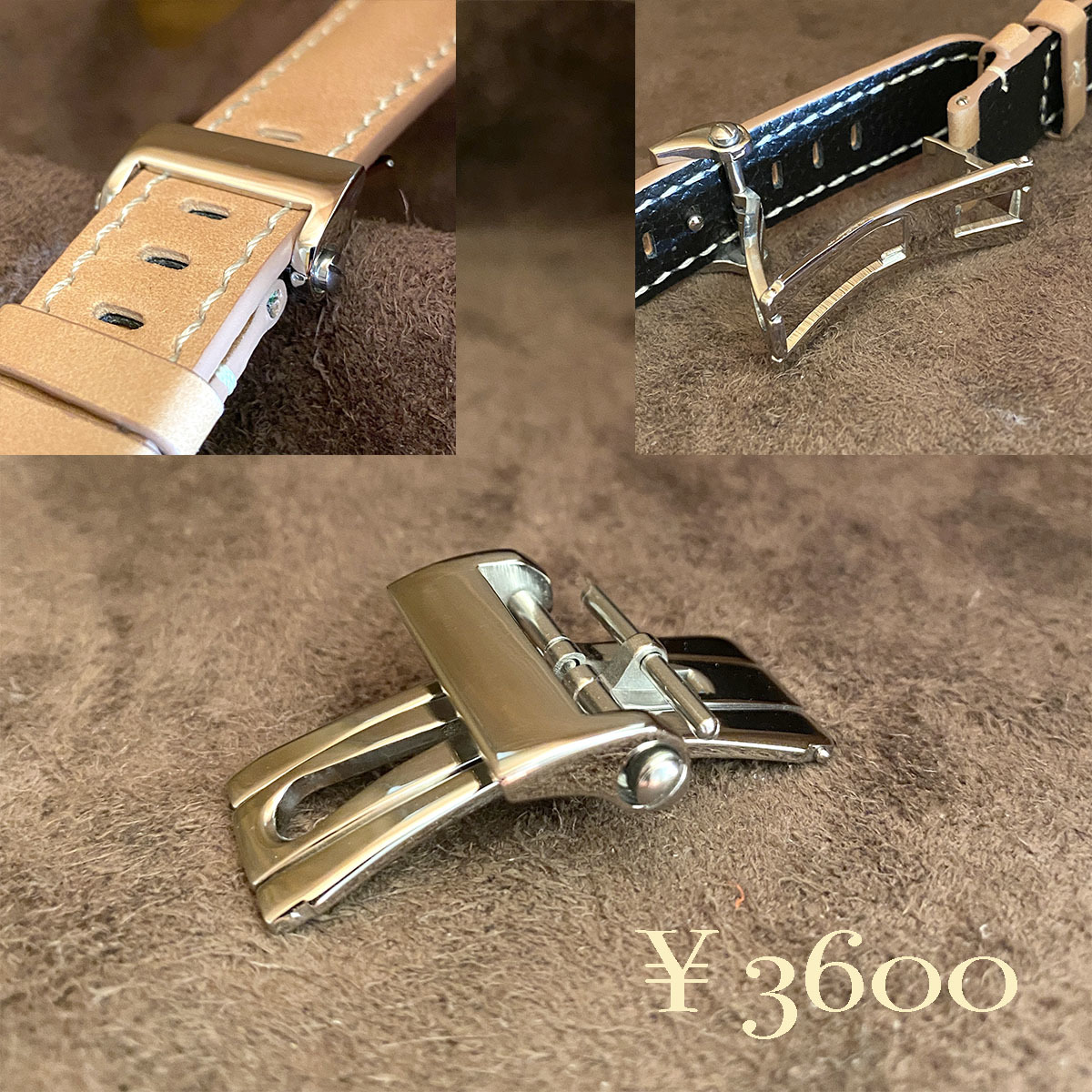 liz-229リザード レザー 腕時計 ベルト グレーメタリック (ラグ liz-229リザード レザー 腕時計 ベルト グレーメタリック (ラグ