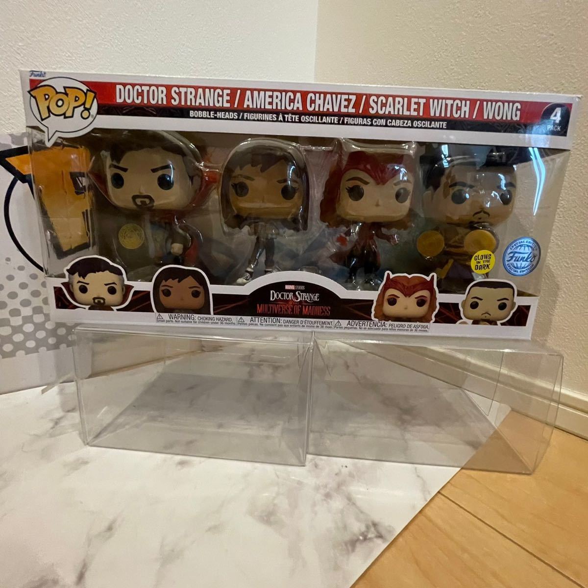 FUNKO POP!　ドクターストレンジ　MOM 4pack 蓄光限定_画像1