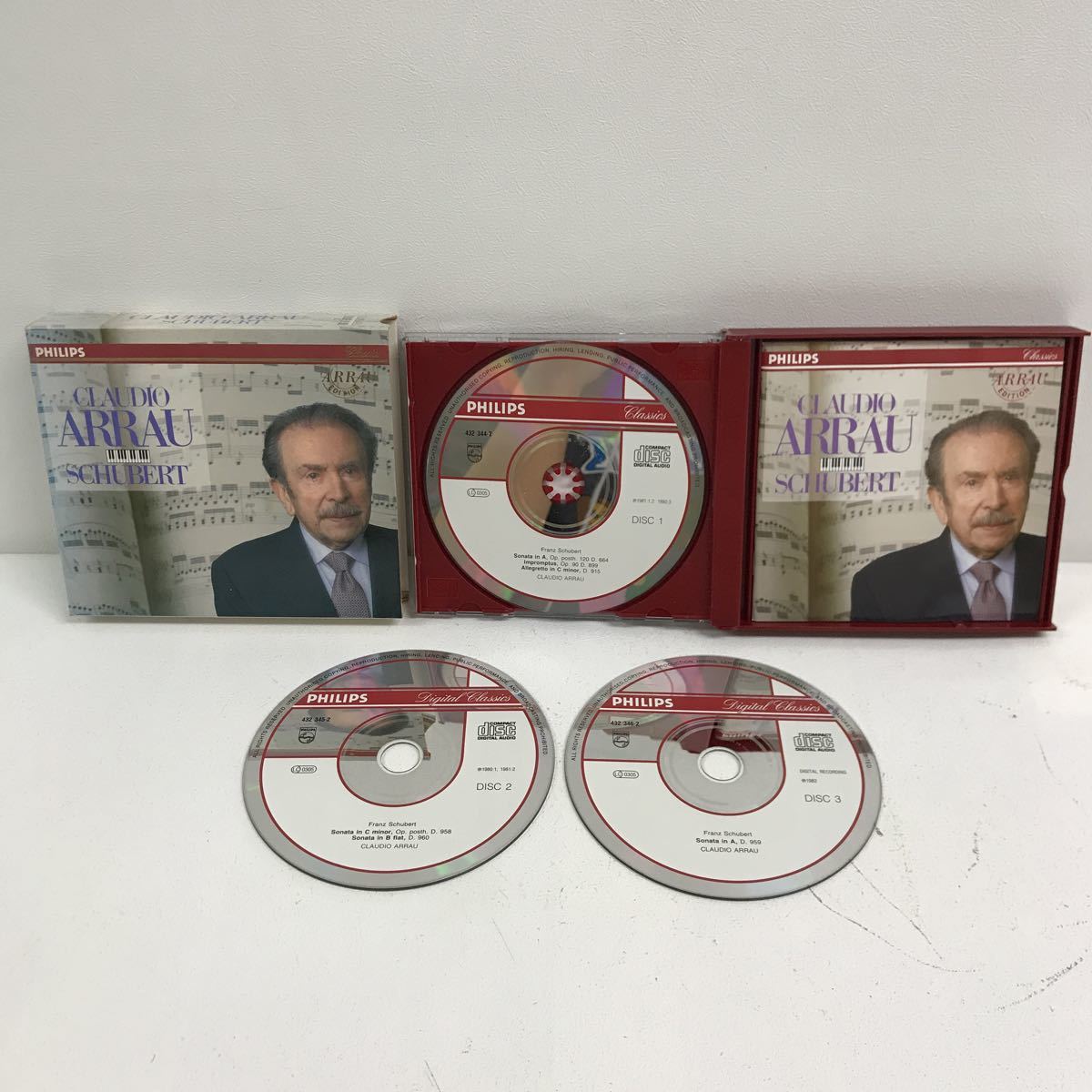Y0517B2 クラウディオ・アラウ CD BOX 7巻セット 海外 輸入盤